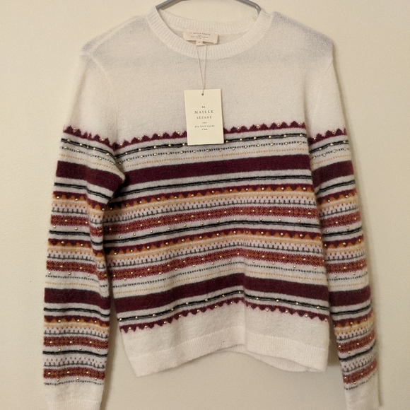 Sezane Sweaters - Sezane striped sweater, size s